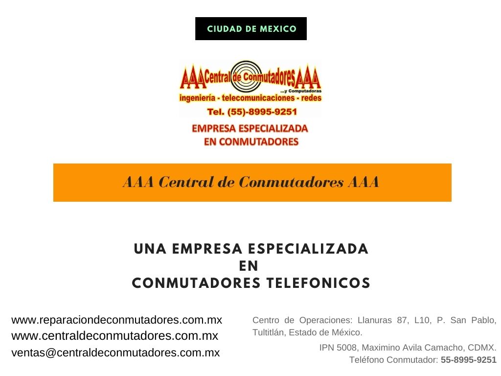 Infografia de la Empresa Especializada en Conmutadores Telefonicos IP - Conmutador telefonico IP - Extension Telefonica Remota IP 2 